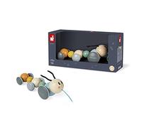 Janod Sweet Cocoon Pull-along Caterpillar Multicolore 12 Months-99 Years