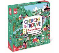 Jeu de Société Enfant Coopératif - Cherche et Trouve les Couleurs - JANOD - Mixte - 20 min - Bleu - 3 ans