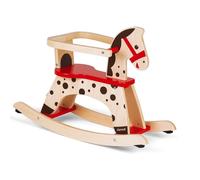 Janod Cheval à bascule J05984 en bois – beige – 12 mois - 3 ans
