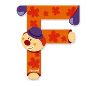 Janod Clown Lettre F