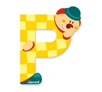 Janod Clown Lettre P