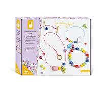 Janod Coffret Les Ateliers Bijoux J07936 – 2 bracelets et 1 collier, peinture à l'eau, multicolore