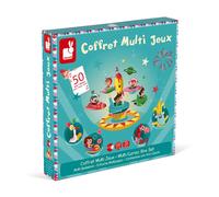 Juratoys Coffret Multi Jeux Carrousel (Bois Et Carton)