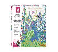 Janod - Coffret Peinture Par Numéro Oiseaux Fabuleux - 2 Tableaux à Réaliser - Les Ateliers du Calme - Kit Loisir Créatif Enfant - Dès 7 Ans, J07986, Taille unique