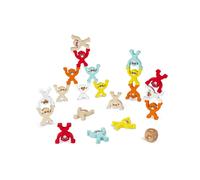 Janod Monkey Pyramid Skill Multicolore 3-99 ans Enfants