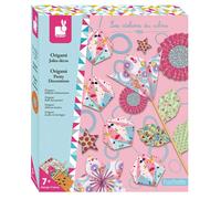 Janod – Kit origami Delightful Decoration – Les Ateliers du Calme – Stimule la créativité – 10+