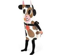 Janod - déguisement en papier sackanimo vache multicolore G