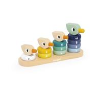 Janod – Jeu d'éveil empilable Duck Family 4508212 en bois multicolore