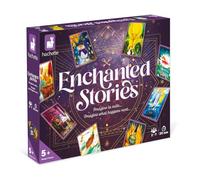 Janod, Enchanted Stories, Jeu de Société Enfant Dès 5 Ans | Jeu de Narration Coopératif ou Compétitif, 80 Cartes Illustrées, Imagination et Expression Orale, De 2 à 7 joueurs
