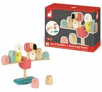 JANOD Flamant Rose Balancement Jeu Jouet en Bois Idée Cadeau Zigolos Adapté 3-6
