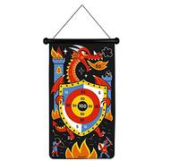 Janod - Jeu de fléchettes magnétique Dragons - Multicolore - 4-8 ans - 6 fléchettes