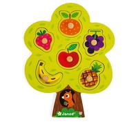 Janod Puzzle en bois Arbre Gourmand 6 pièces