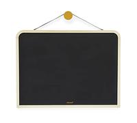 Janod - Grand Tableau Noir Mural Magnétique Recto Verso - pour Écrire et Dessiner - avec 3 Craies + 1 Brosse - Jouet en Bois FSC - Dès 3 Ans, J09635