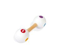 JANOD-Haltère maracas Confetti en bois - 1 à 3 ans