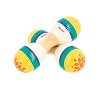 Janod – Instruments de musique pour enfants – Double maracas Gioia – Multicolore (J07651)