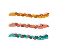 Janod J04018 Party Batman Pocket Serpent articulé et Crocodile Blanc Taille Unique