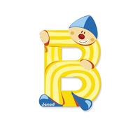 Janod Lettre décorative en bois Clown B Party J04543 Multicolore Taille unique
