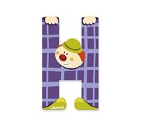 Janod Lettre en bois Clown J04549 H Party multicolore Taille unique