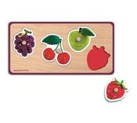 Janod - j07047 - puzzle bois quadrifruits 4 pieces G