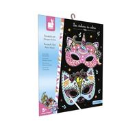 Janod J07890 Batman Scratch Art Party Masks, Multi, one Size