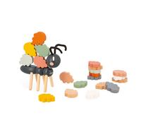 Janod - Jouet d'équilibre Fourmi Sweet Cocoon - 20 pièces - Bois FSC - Dès 24 mois