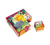 JANOD Kubkid 9 Blocks Jungle Animals