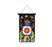 JANOD-Jeu de fléchettes magnétiques Robots 44x4x65 cm 4-8 ans