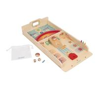 Janod - Jeu de palets en Bois Rétro - Jeux de Société Enfant - Jeu d'Adresse - Apprentissage Stratégie et Concentration - Certifié FSC - Dès 6 Ans, J02081