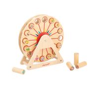 Janod Jeu de société Grande Roue Applepop Big Crazy Doré pour enfants