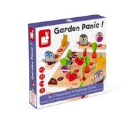 Janod Jeu de société Matching Garden Panic Multicolore pour enfants 3-6 ans