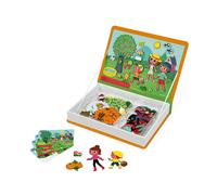 JANOD-Jeu éducatif magnétique multicolore thème 4 saisons Magneti’book