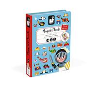 Janod – Magnéti'book déguisements garçon – 36 magnets – Dès 3 ans