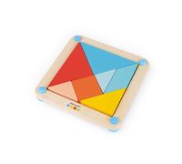 Janod Jouet éducatif Essentiel Tangram Multicolore – 24 mois à 5 ans