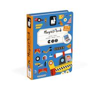 Janod Jeu Magnéti'Book Bolides Bleu