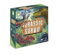 Janod - Jurassic Survie - Jeu de Société Enfant - Jeu Educatif Collaboratif - Jeu pour la Famille - Langue Française - Dès 7 Ans, J02459
