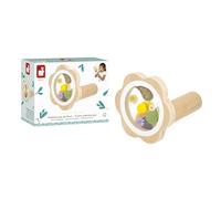 Janod - Kaléidoscope de Fleurs - Jouet en Bois pour Réaliser Un Kaléidoscope de Fleurs - Idéal Activité Jardin - Dès 3 Ans