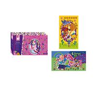 Janod Kit Créatif - Mosaïques en Mousse Poneys et Licornes