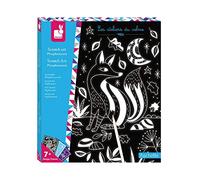 Janod Scratch Art Glow In The Dark Bleu,Noir 7 Years-99 Years