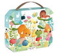Janod Puzzle Les compagnons du jardin – 20 pièces