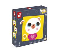 Janod – Jeu éducatif J05446 – 7 cartes éducatives, plateau magnétique, 30 aimants, bois FSC™
