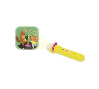 Janod - Lampe Sonore Merveilleuse - Conteuse Enfant - Lampe Enfant avec Histoire à Projeter Thème Fête - Boite à Histoire pour Enfant Evolutive 3 Ans et +