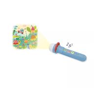 Janod - Lampe Sonore Merveilleuse - Histoires d'Animaux - Conteuse d'Histoire En