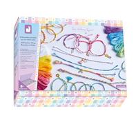 Janod Bracelets 30 bracelets roulés arc-en-ciel à créer Multicolore