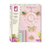 Janod, Les Ateliers Déco, Attrape-Soleil à Créer, Dès 8 Ans | Décoration à Suspendre avec Cercles Dorés, Perles, Pampille et Papiers, Motricité Fine et Concentration