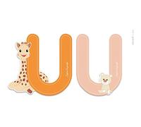 Janod letra serie sophie la girafe, Bois - U - J09565, multicolore - 1 - version espagnole