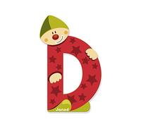 Janod – Lettre décorative – Clown D – en bois