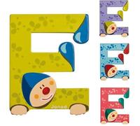 JANOD Lettre décorative Clown E en bois
