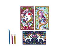 Janod Kit créatif Paillettes licornes