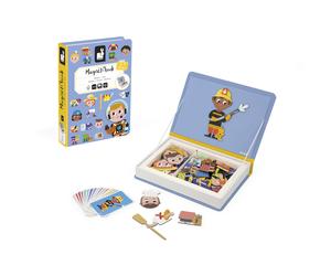 Janod - Magneti Book Métiers 48 magnets