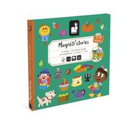 Janod – Jeu éducatif magnétique Magnéti'Stories Le Potager – 30 aimants – Multicolore